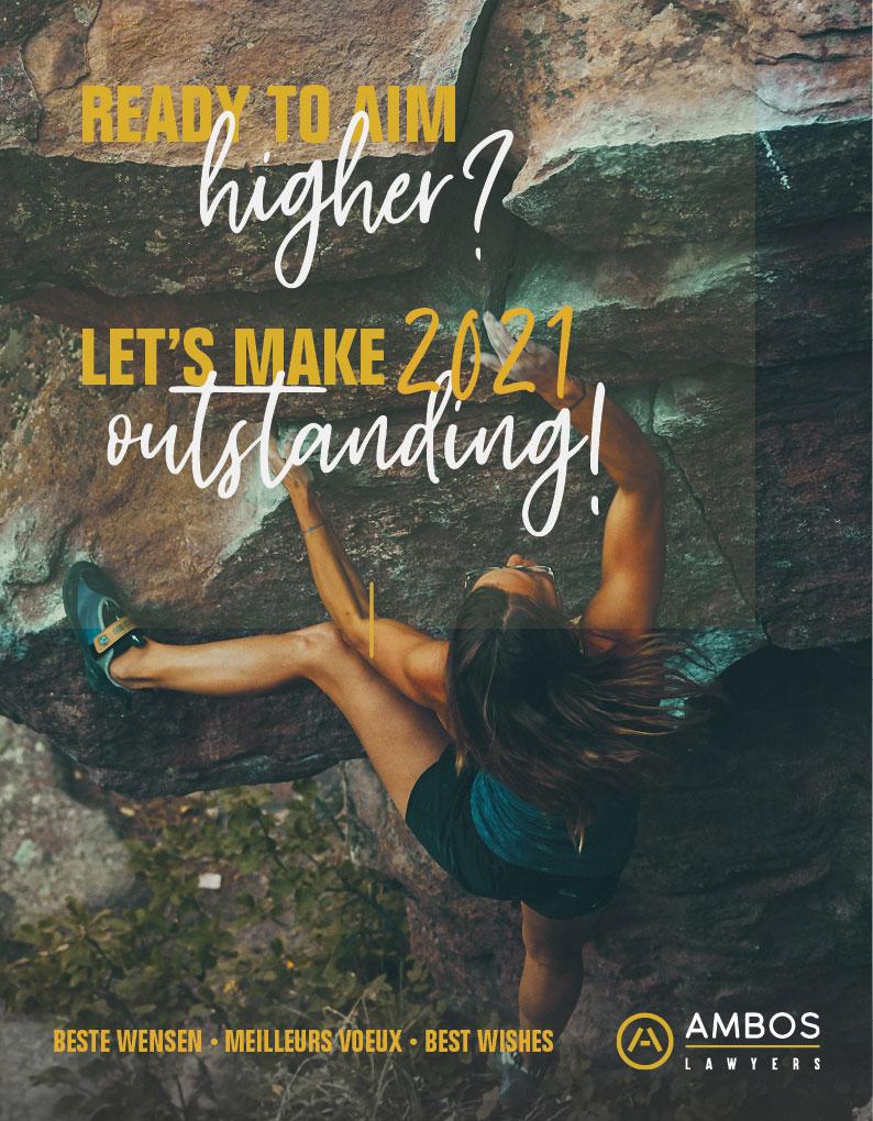 Ready to aim higher? Let's make 2021 outstanding!